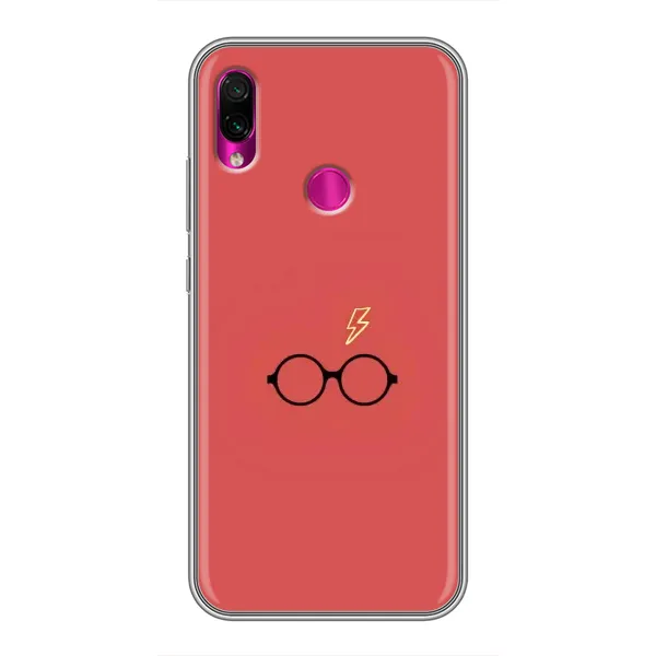 Чехол с принтом «шрам и очки» для Xiaomi Redmi Note 7 Чехол с принтом «шрам и очки» для Xiaomi Redmi Note 7