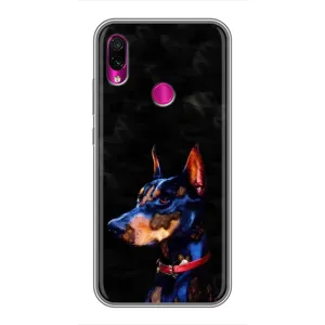 Чехлы с картинками животных Xiaomi Redmi Note 7 (Собака)