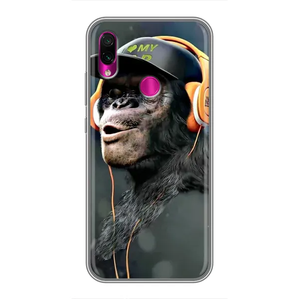 Чохол з принтом «В навушниках» для Xiaomi Redmi Note 7 Чохол з принтом «В навушниках» для Xiaomi Redmi Note 7