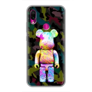 Чехлы для Xiaomi Redmi Note 7 - Bearbrick Louis Vuitton (PREMIUMPrint) (Яркий Bearbrick)