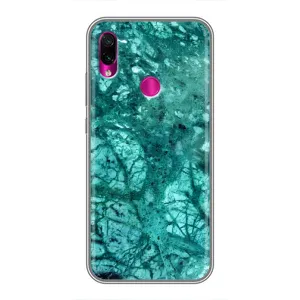 Мраморний чехол на Xiaomi Redmi Note 7 (VPrint) (Зелений мрамор)