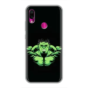 Чохли з героями Марвел Xiaomi Redmi Note 7 (VPrint) (Зелений Халк)