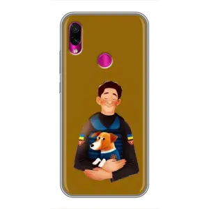 Чехлы с картинкой собаки Патрон для Xiaomi Redmi Note 7 (AlphaPrint) (ЗСУ Патрон)