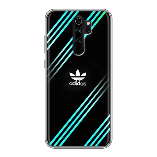 Чехол с принтом «Адидас с полосами» для Xiaomi Redmi Note 8 Pro