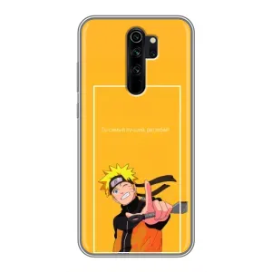 Анимешный чехол для Xiaomi Redmi Note 8 Pro (Аниме Наруто)