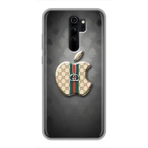 Чехлы ГУЧЧИ для Сяоми Редми Ноут 8 Про (AlphaPrint) (Apple gucci)