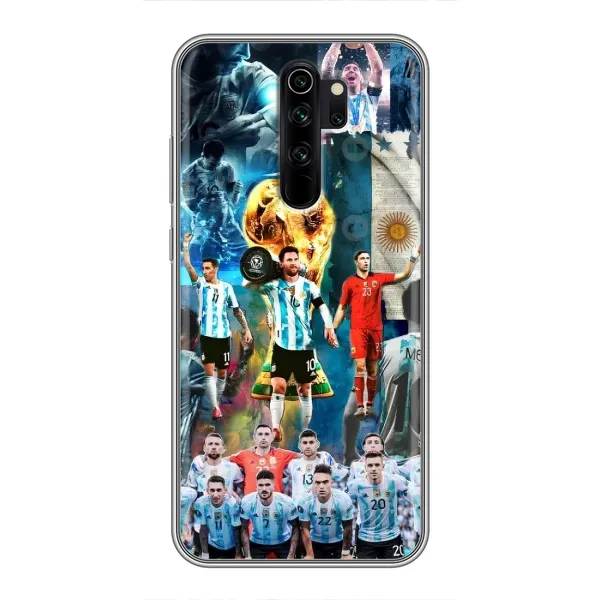 Чохол з принтом «Аргентина Мессі» для Xiaomi Redmi Note 8 Pro Чохол з принтом «Аргентина Мессі» для Xiaomi Redmi Note 8 Pro