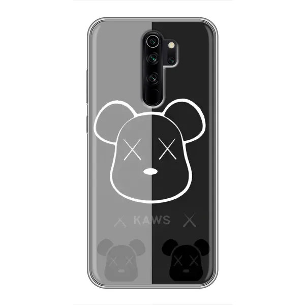 Чехол с принтом «БеарБрик глаза» для Xiaomi Redmi Note 8 Pro