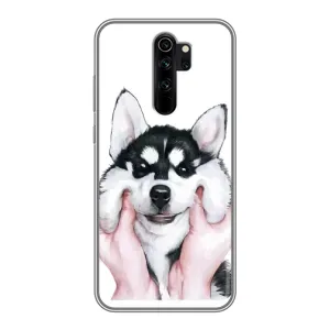 Чехол с принтом «Довольный Хаски» для Xiaomi Redmi Note 8 Pro