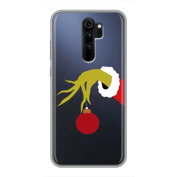 Чехол с принтом «Гринч с игрушкой» для Xiaomi Redmi Note 8 Pro