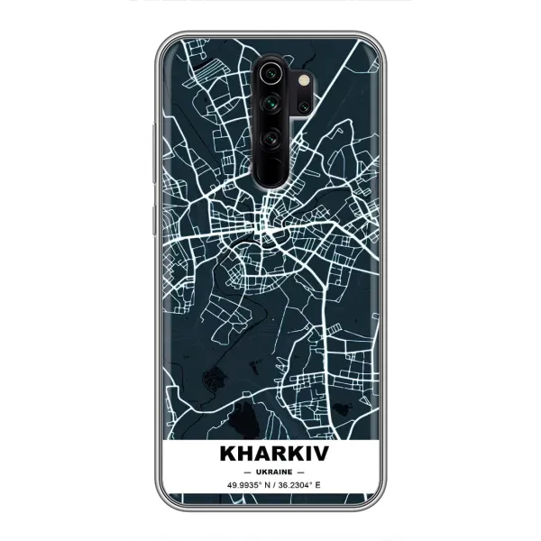 Чехол с принтом «Харьков» для Xiaomi Redmi Note 8 Pro