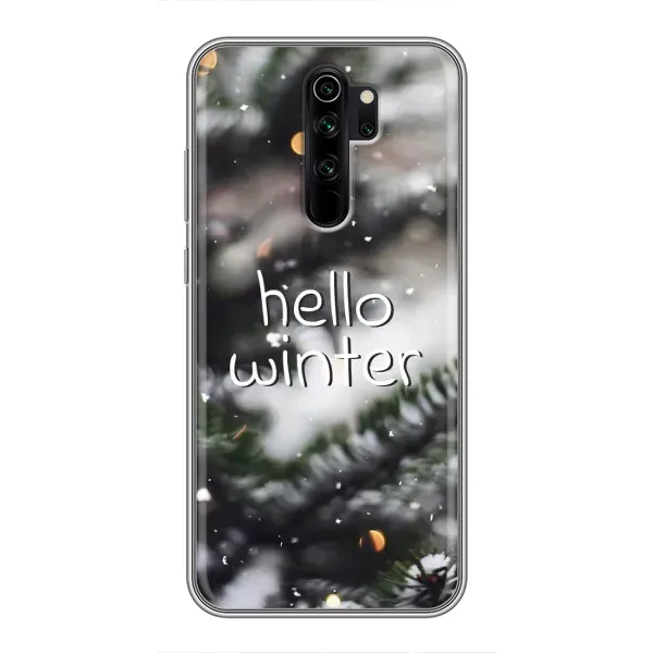 Чехол с принтом «Hello winter» для Xiaomi Redmi Note 8 Pro Чехол с принтом «Hello winter» для Xiaomi Redmi Note 8 Pro