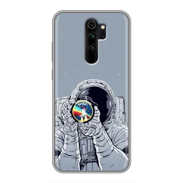 Чехол с принтом «Космонавт фото» для Xiaomi Redmi Note 8 Pro