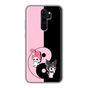Чехол с кроликом Куроми на Xiaomi Redmi Note 8 Pro (Куроми Инь Янь)