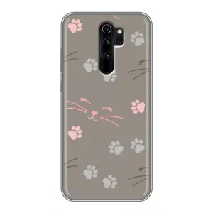 Чехол с принтом «Лапы и усы» для Xiaomi Redmi Note 8 Pro