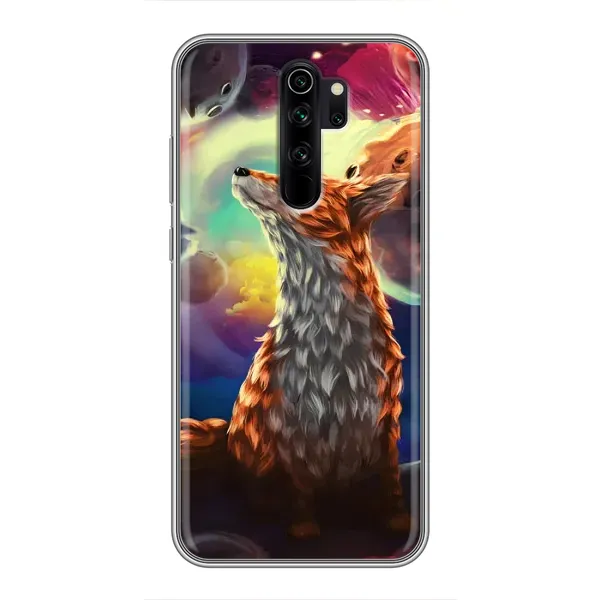 Чехол с принтом «Лисица в космосе» для Xiaomi Redmi Note 8 Pro Чехол с принтом «Лисица в космосе» для Xiaomi Redmi Note 8 Pro