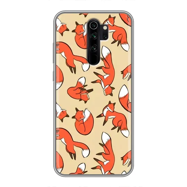 Чехол с принтом «Лисички» для Xiaomi Redmi Note 8 Pro Чехол с принтом «Лисички» для Xiaomi Redmi Note 8 Pro