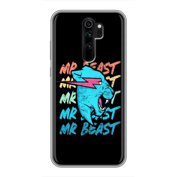Чехол с принтом «logo Mr beast» для Xiaomi Redmi Note 8 Pro