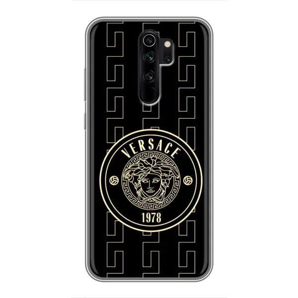 Чехол с принтом «Лого Версаче» для Xiaomi Redmi Note 8 Pro