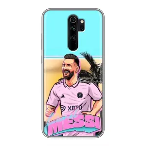 Чехол с принтом «Майами Месси» для Xiaomi Redmi Note 8 Pro