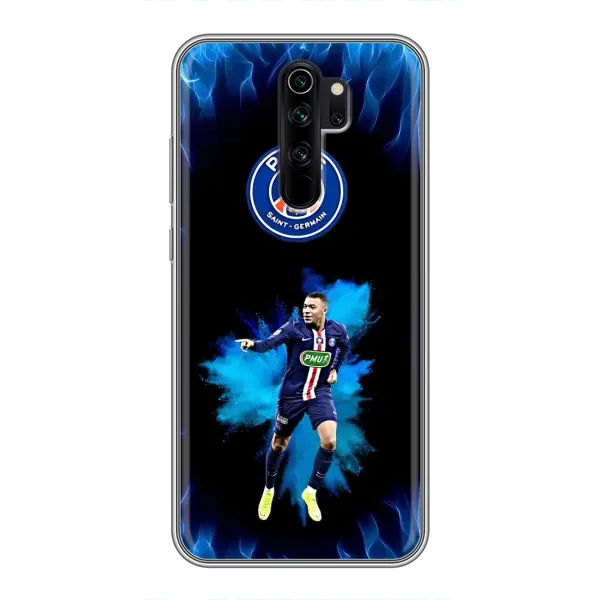 Чохол з принтом «Мбаппе у вогні» для Xiaomi Redmi Note 8 Pro