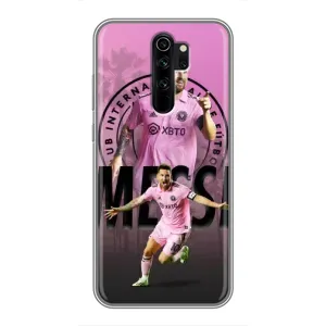 Чехол с принтом «Messi Miami» для Xiaomi Redmi Note 8 Pro