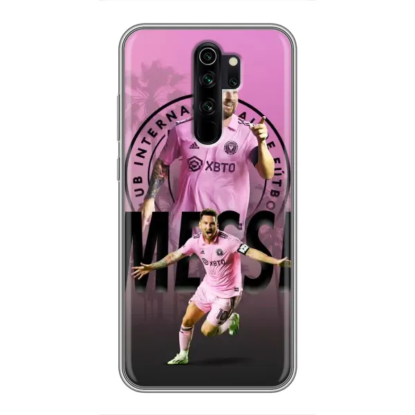 Чехол с принтом «Messi Miami» для Xiaomi Redmi Note 8 Pro