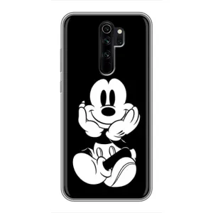 Чохол з принтом «Маус на чорному» для Xiaomi Redmi Note 8 Pro