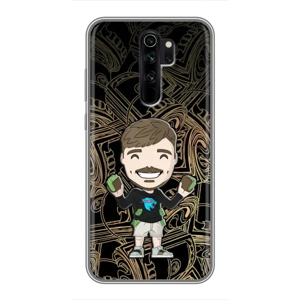 Чехол с принтом «Mister Beast» для Xiaomi Redmi Note 8 Pro