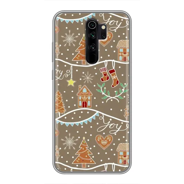Чехол с принтом «Новогодние пряники» для Xiaomi Redmi Note 8 Pro Чехол с принтом «Новогодние пряники» для Xiaomi Redmi Note 8 Pro