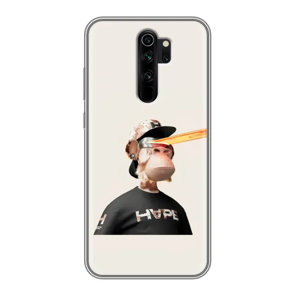 Чехол с принтом «обезьяна NFT в очках» для Xiaomi Redmi Note 8 Pro Чехол с принтом «обезьяна NFT в очках» для Xiaomi Redmi Note 8 Pro