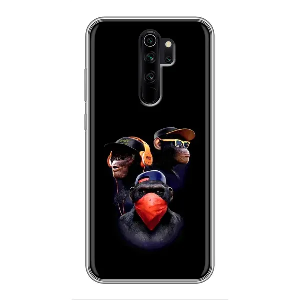 Чехол с принтом «Три обезьяны» для Xiaomi Redmi Note 8 Pro