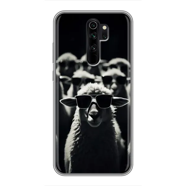 Чехол с принтом «Овечка в очках» для Xiaomi Redmi Note 8 Pro