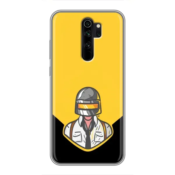 Чехол с принтом «Пабг в шлеме» для Xiaomi Redmi Note 8 Pro