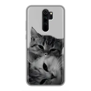 Чехол с принтом «Пара котов» для Xiaomi Redmi Note 8 Pro