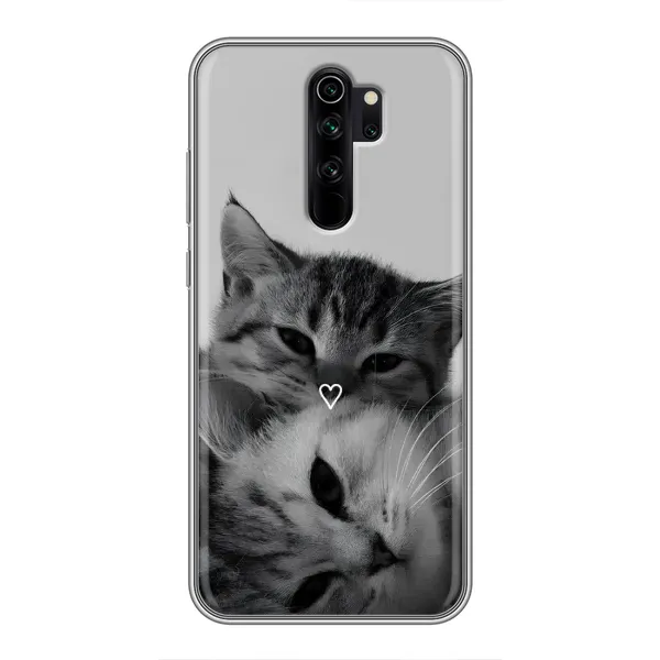 Чехол с принтом «Пара котов» для Xiaomi Redmi Note 8 Pro