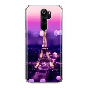 Чехол Эйфелева Башня для Xiaomi Redmi Note 8 Pro - (AlphaPrint) (Париж Башня)