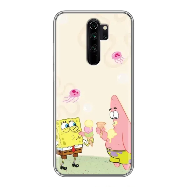 Чехол с принтом «Патрик и Боб» для Xiaomi Redmi Note 8 Pro