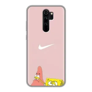 Чехол с принтом «Патрик и Губка» для Xiaomi Redmi Note 8 Pro