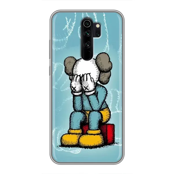 Чехол с принтом «Плач Bearbrick» для Xiaomi Redmi Note 8 Pro