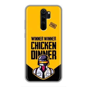 Чеjхол PUBG для Сяомі Редмі Нот 8 Про (AlphaPrint) (Pubg шолом)