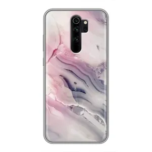 Мраморный чехол на Xiaomi Redmi Note 8 Pro (VPrint) (Пурпурный Мрамор)