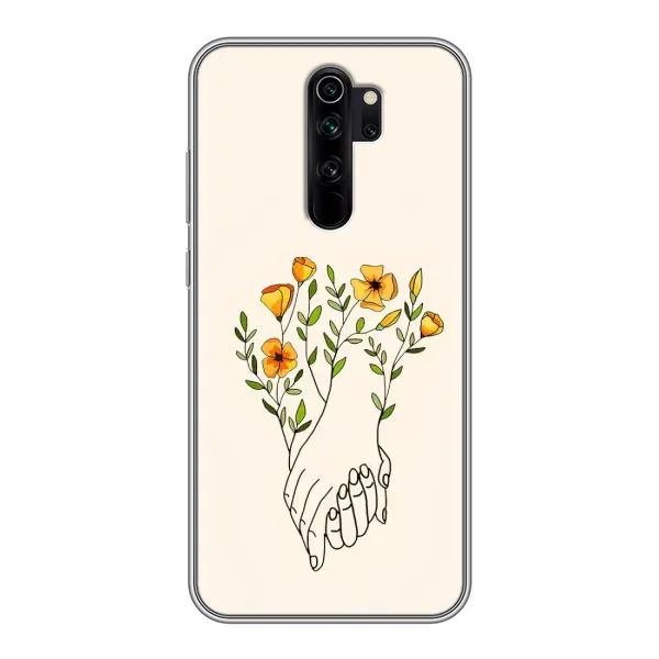Чохол з принтом «Руки любві» для Xiaomi Redmi Note 8 Pro