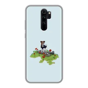 Чехлы с картинкой собаки Патрон для Xiaomi Redmi Note 8 Pro (AlphaPrint) (Сапер Пес)