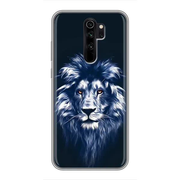 Чехол с принтом «Синий Лев» для Xiaomi Redmi Note 8 Pro