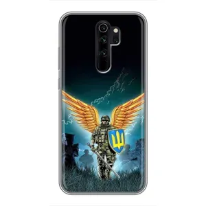 Чехлы с картинкой ЗСУ для Xiaomi Redmi Note 8 Pro (AlphaPrint) (Солдат ЗСУ)