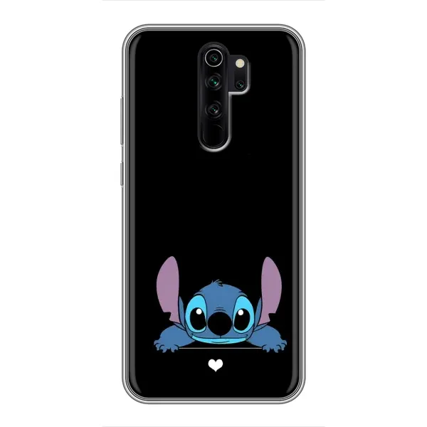 Чохол з принтом «Стіч на чорному» для Xiaomi Redmi Note 8 Pro