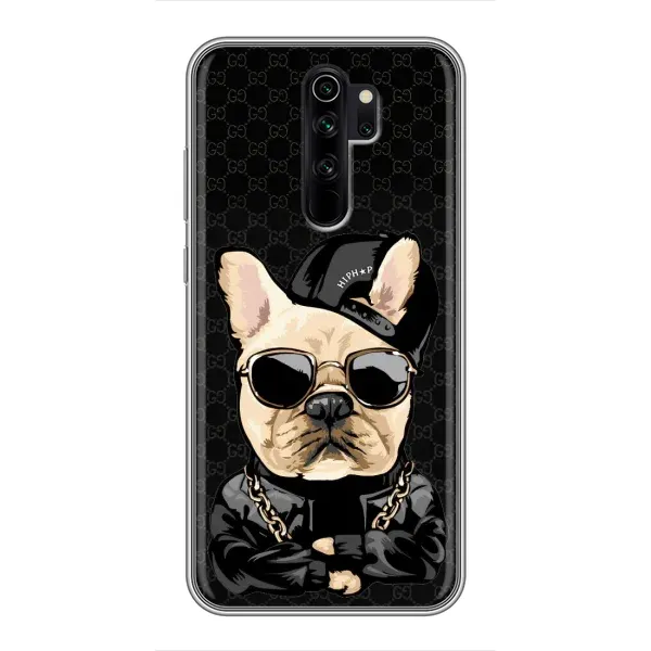 Чехол с принтом «Стильная собака» для Xiaomi Redmi Note 8 Pro