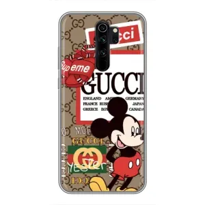 Чехол Disney Mouse Xiaomi Redmi Note 8 Pro (PREMIUMPrint) (Стильный Микки)