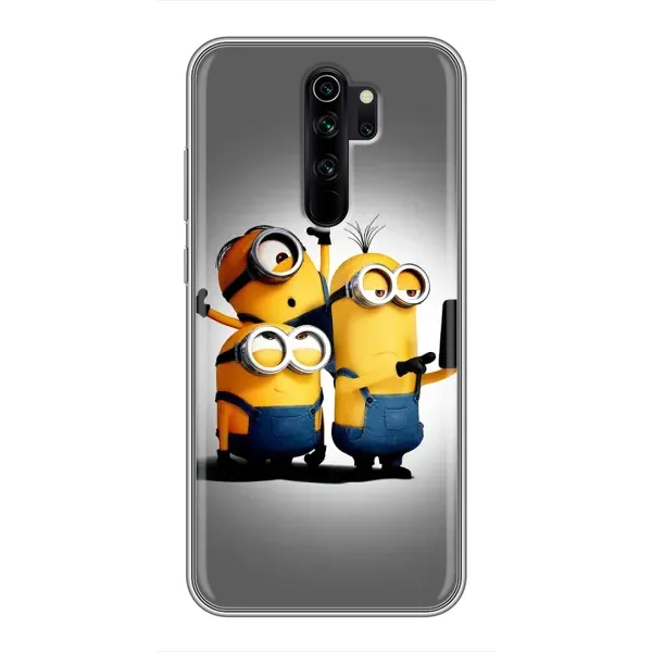 Чехол с принтом «Три миньона» для Xiaomi Redmi Note 8 Pro